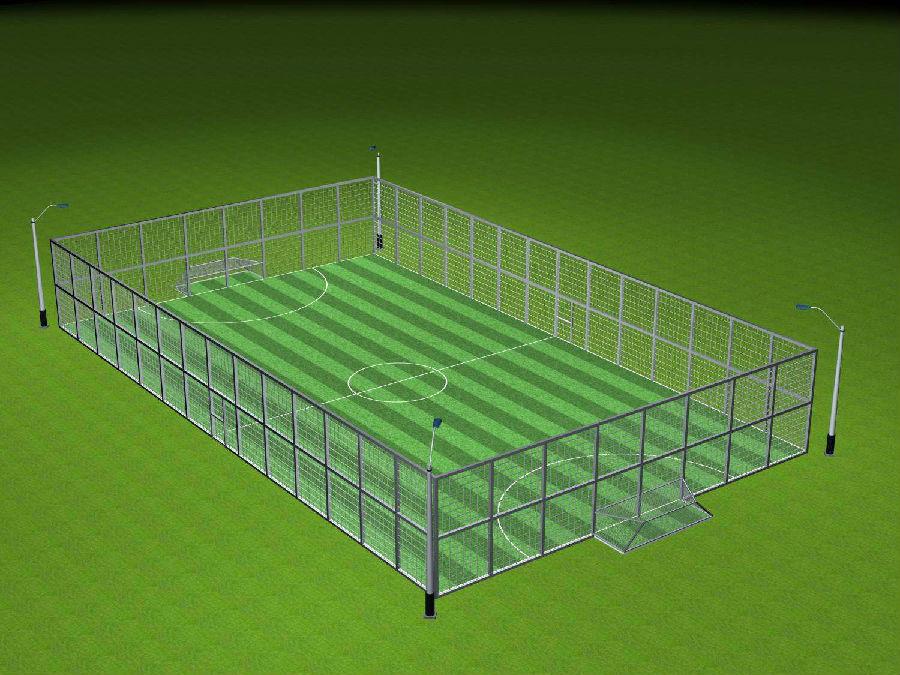 标准五人制室外足球场地