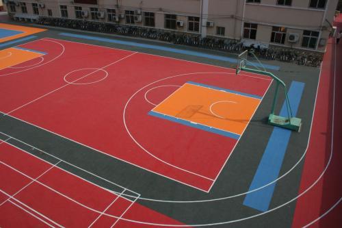 篮球场耐磨防滑悬浮拼装地板